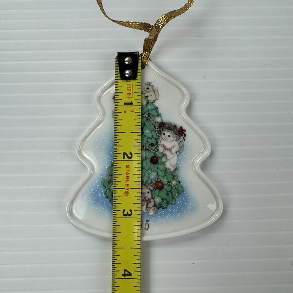 Dreamsicles Christmas Ornament The Finishing Touches Tree Angel Limited 1995 - Picture 6 of 7